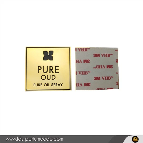 Label Logam Parfum Material Kuningan