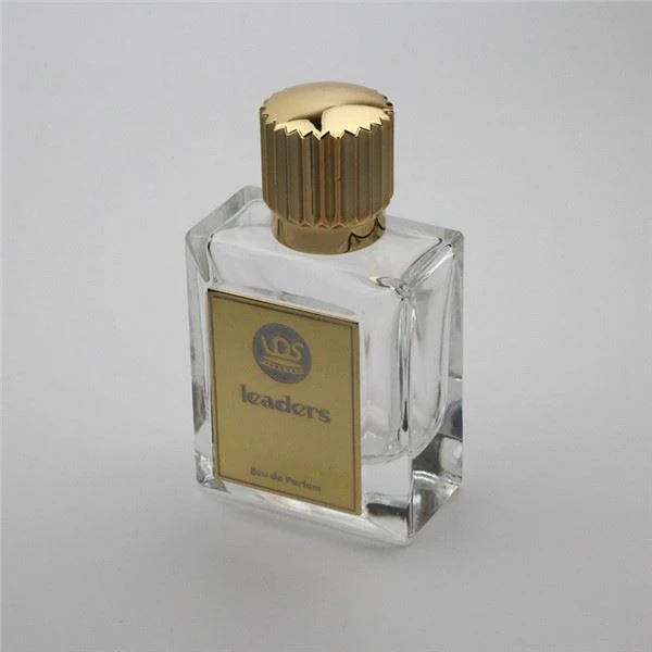 Glossy Gold Plastic Cap Untuk Parfum