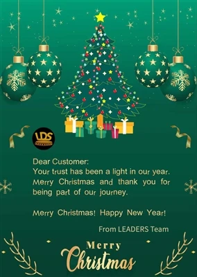 Tim Pemimpin mengucapkan Selamat Natal